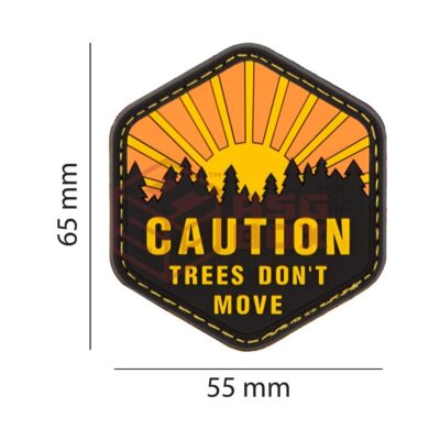 JTG Trees Don't Move Rubber Patch Multicolor 11236250000 35476 asgbox.pl