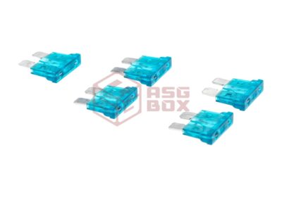 Nimrod Normal Type Fuse 15A 5pcs Blue - obrazek 4