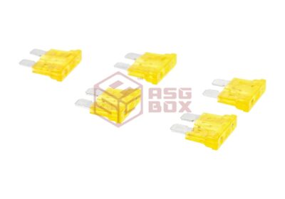 Nimrod Normal Type Fuse 20A 5pcs Yellow - obrazek 4