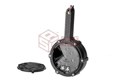 Drum Mag SMC-9 GBB 300rds Black - obrazek 5