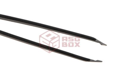Clawgear Flat Tip Pinzette 11.5cm Black - obrazek 3
