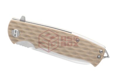 Bestech Knives Grampus G10 Linerlock Folder Beige - obrazek 4