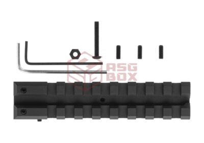LCT LCK Rear Rail Black - obrazek 3