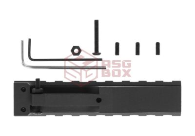 LCT LCK Rear Rail Black - obrazek 4