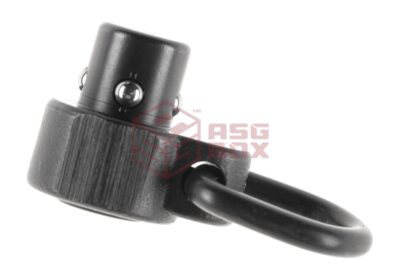 PTS Syndicate PTS Low Profile QD Sling Swivel -S Black - obrazek 3