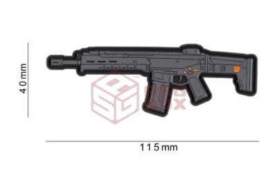 PTS Syndicate PTS 4.6" Masada PVC Patch Black - obrazek 5