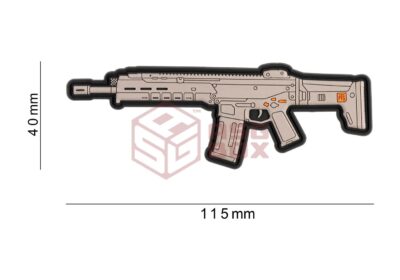 PTS Syndicate PTS 4.6" Masada PVC Patch Dark Earth - obrazek 5