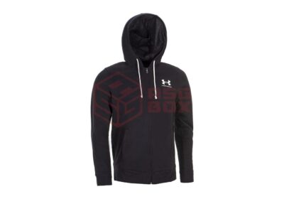 Under Armour UA Rival Terry LC FZ Black L - obrazek 3