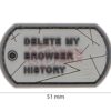 JTG Browser History Patch Grey OD-TM-11341910000 37093 asgbox.pl