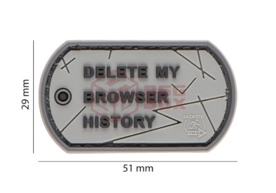 JTG Browser History Patch Grey - obrazek 5