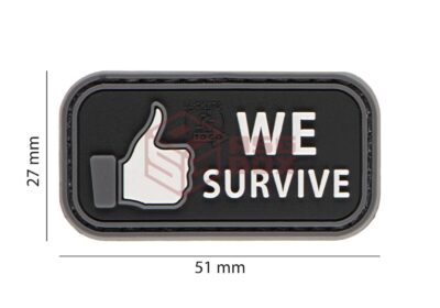 JTG We Survive Patch Black - obrazek 5