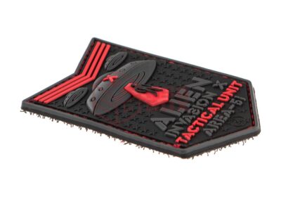JTG Alien Invasion X-Files Patch Red - obrazek 3