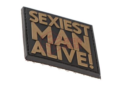 JTG Sexiest Man Alive Patch Black - obrazek 3