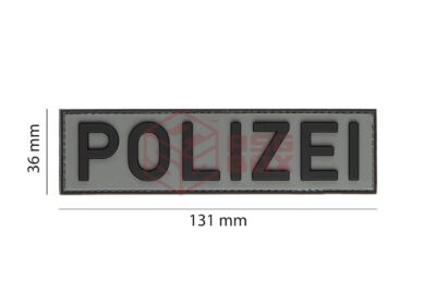 JTG Polizei Patch Grey - obrazek 5