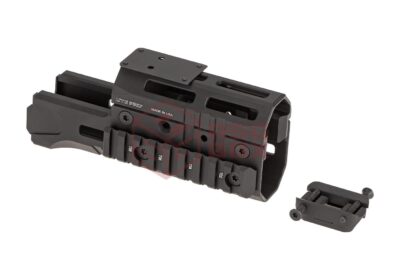 Leapers AK 6 Inch Super Slim M-LOK Handguard Black - obrazek 4