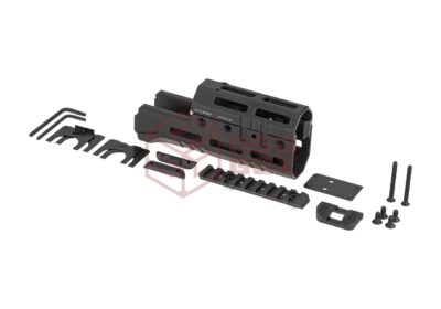 Leapers AK 6 Inch Super Slim M-LOK Handguard Black - obrazek 6