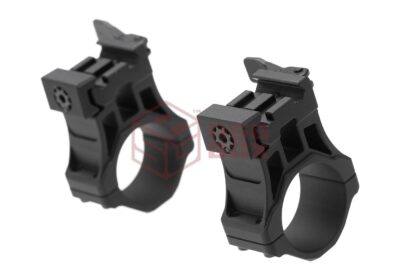 Leapers Accu-Sync QR 30mm High Profile Rings Black - obrazek 3