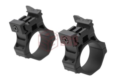 Leapers Accu-Sync QR 34mm Medium Profile Rings Black - obrazek 3