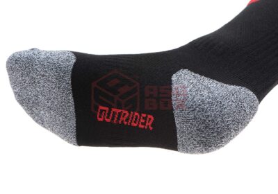 Outrider T.O.R.D. Crew Socks Red 42-44 - obrazek 4
