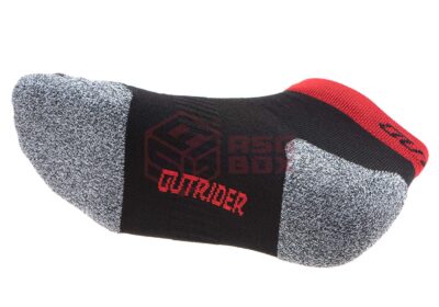 Outrider T.O.R.D. Ankle Socks Red 42-44 - obrazek 4