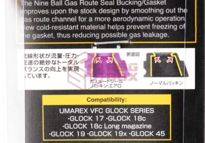 Laylax Nineball Glock Gas Route Seal Bucking Aero 2-pack - obrazek 4