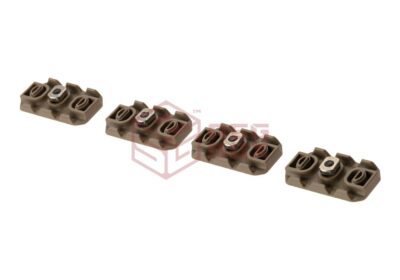 Strike Industries Cable Management Rail Covers Short 2pcs Dark Earth - obrazek 2