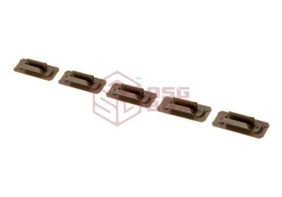 Strike Industries MLOK V1 Cover 5pcs Dark Earth - obrazek 2
