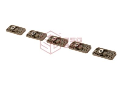 Strike Industries M-LOK / Keymod Cover with Cable Management System 5pcs Dark Earth - obrazek 3