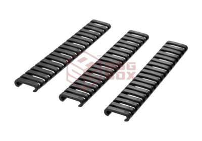 Ergo 18 Slot LowPro Ladder Rail Cover - 3 pcs Black - obrazek 3