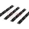Ergo Wedgelok M-LOK Rail Cover - 4 pcs Black OD-TM-11370606000 37576 4332-4PK-BK-(B) asgbox.pl