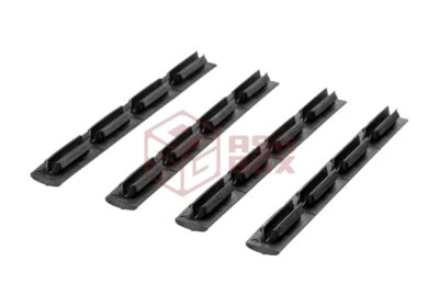 Ergo Wedgelok M-LOK Rail Cover - 4 pcs Black - obrazek 4