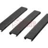 Ergo 18 Slot Textured Slim Line Rail Cover - 3 pcs Black OD-TM-11370806000 asgbox.pl