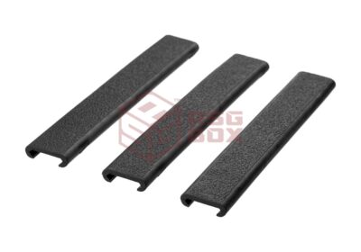 Ergo 18 Slot Textured Slim Line Rail Cover - 3 pcs Black - obrazek 3