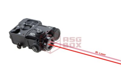 WADSN P4 Combined Device Gen. 3.0 Red + IR Laser Black - obrazek 3