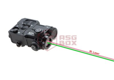 WADSN P4 Combined Device Gen. 3.0 Green + IR Laser Black - obrazek 3