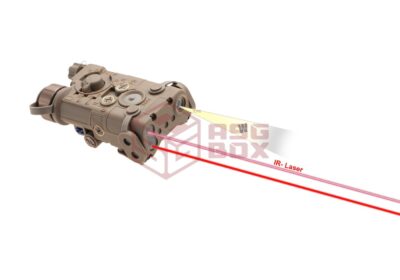 WADSN L-3 NGAL Illuminator / laser module Red + IR Dark Earth - obrazek 3
