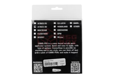 Camo Pen Camo Pen 5-Pack A-TACS AU - obrazek 4