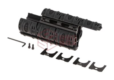 Leapers AK47 Quad Rail Handguard Black - obrazek 3