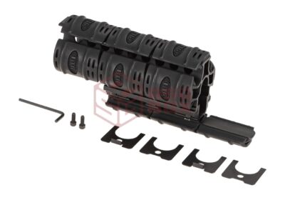 Leapers AK47 Quad Rail Handguard Black - obrazek 6