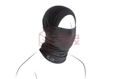 Clawgear Merino Seamless Neck Gaiter Long Black One Size - obrazek 5