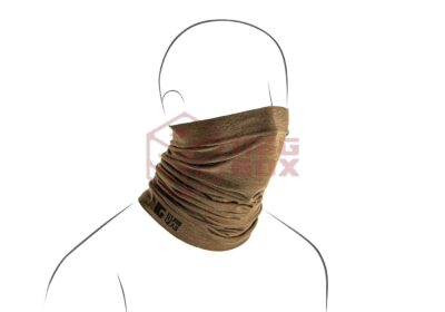 Clawgear Merino Seamless Neck Gaiter Long Stonegrey Olive One Size - obrazek 3