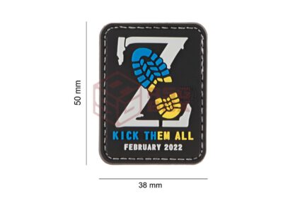 JTG Kick Them All Z Patch Blue - obrazek 4