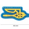 JTG Peace Bird Patch Blue OD-TM-11417470000 39239 asgbox.pl