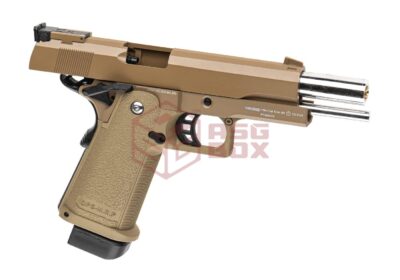 Golden Eagle 3304 Hi-Capa L Full Metal GBB Tan - obrazek 3
