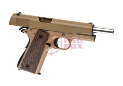 Golden Eagle 3306 1911 Full Metal GBB Tan - obrazek 3