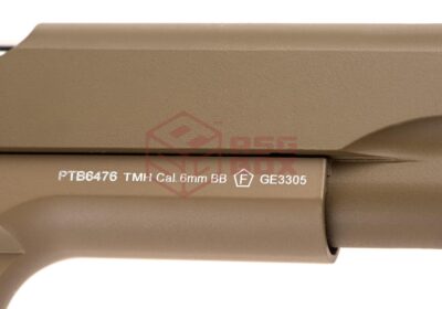 Golden Eagle 3306 1911 Full Metal GBB Tan - obrazek 5