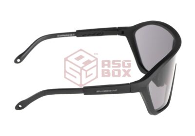 Okulary ochronne SwissEye Devil Smoke / Orange / Clear Black - obrazek 3