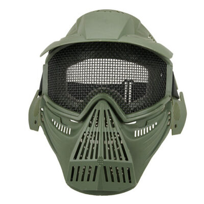 Alternative view of Full face Transformers Leader Mesh Mask V1 ( Olive )