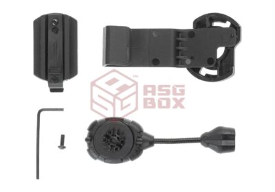 Pirate Arms Switch MPLS Helmet Light Black - obrazek 6
