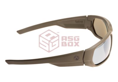 Magpul Radius - Polarized - FDE Frame / Gray Lens / Silver Mirror - obrazek 3